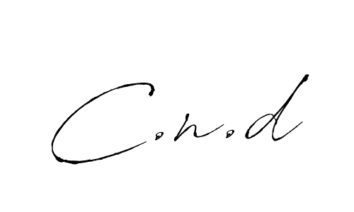 Once you've used our free online signature maker to create your best signature Antro_Vectra style, it's time to enjoy all of the benefits that C.n.d name signing documents. C.n.d signature style 6 images and pictures png