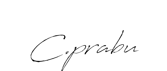 The best way (Antro_Vectra) to make a short signature is to pick only two or three words in your name. The name C.prabu include a total of six letters. For converting this name. C.prabu signature style 6 images and pictures png