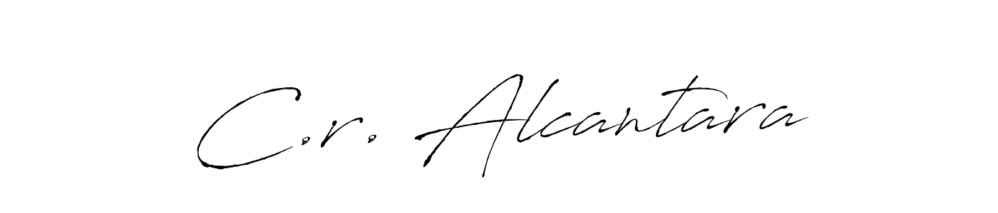 You should practise on your own different ways (Antro_Vectra) to write your name (C.r. Alcantara) in signature. don't let someone else do it for you. C.r. Alcantara signature style 6 images and pictures png