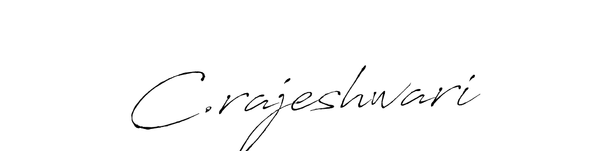 Use a signature maker to create a handwritten signature online. With this signature software, you can design (Antro_Vectra) your own signature for name C.rajeshwari. C.rajeshwari signature style 6 images and pictures png