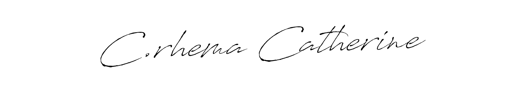 Make a beautiful signature design for name C.rhema Catherine. Use this online signature maker to create a handwritten signature for free. C.rhema Catherine signature style 6 images and pictures png