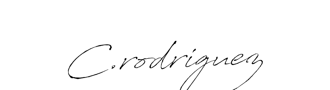 How to make C.rodriguez signature? Antro_Vectra is a professional autograph style. Create handwritten signature for C.rodriguez name. C.rodriguez signature style 6 images and pictures png