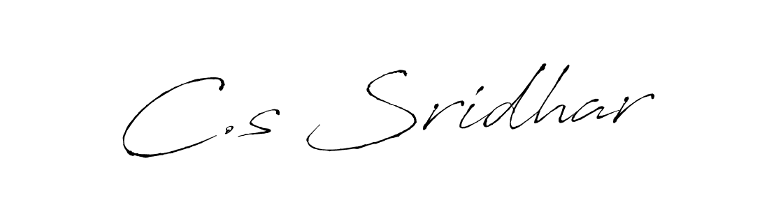 Also You can easily find your signature by using the search form. We will create C.s Sridhar name handwritten signature images for you free of cost using Antro_Vectra sign style. C.s Sridhar signature style 6 images and pictures png