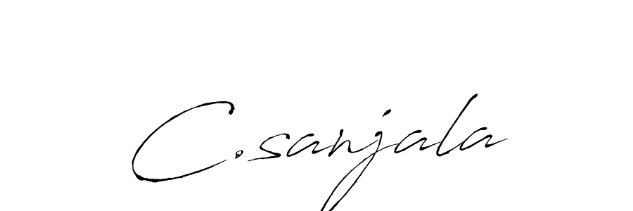 Make a short C.sanjala signature style. Manage your documents anywhere anytime using Antro_Vectra. Create and add eSignatures, submit forms, share and send files easily. C.sanjala signature style 6 images and pictures png