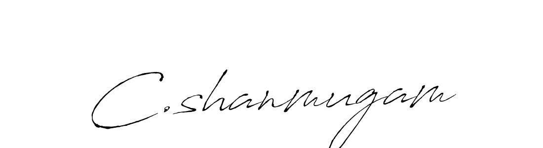 You should practise on your own different ways (Antro_Vectra) to write your name (C.shanmugam) in signature. don't let someone else do it for you. C.shanmugam signature style 6 images and pictures png