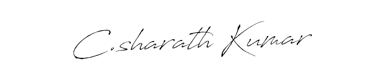 Make a beautiful signature design for name C.sharath Kumar. Use this online signature maker to create a handwritten signature for free. C.sharath Kumar signature style 6 images and pictures png