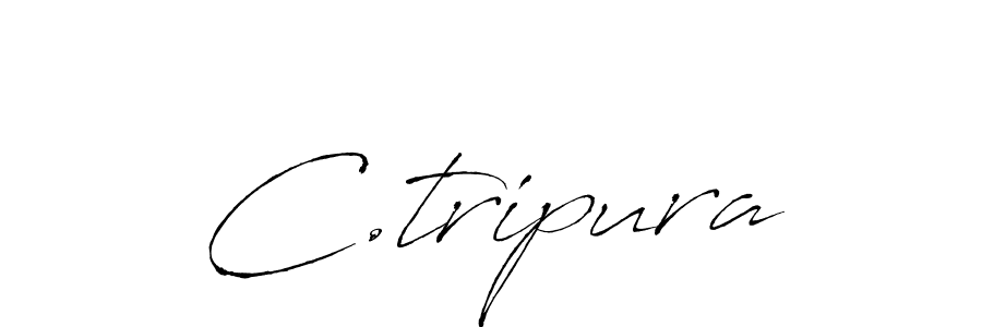 Similarly Antro_Vectra is the best handwritten signature design. Signature creator online .You can use it as an online autograph creator for name C.tripura. C.tripura signature style 6 images and pictures png