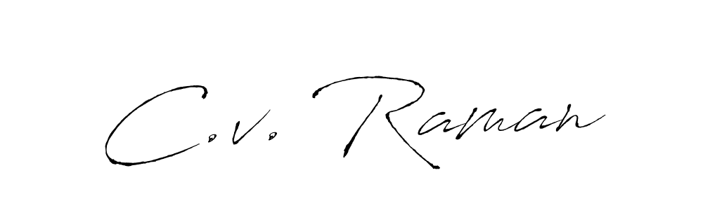 76+ C.v. Raman Name Signature Style Ideas | Unique Electronic Sign