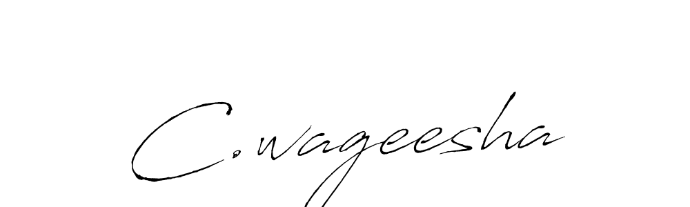 Make a short C.wageesha signature style. Manage your documents anywhere anytime using Antro_Vectra. Create and add eSignatures, submit forms, share and send files easily. C.wageesha signature style 6 images and pictures png