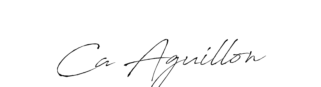 Use a signature maker to create a handwritten signature online. With this signature software, you can design (Antro_Vectra) your own signature for name Ca Aguillon. Ca Aguillon signature style 6 images and pictures png