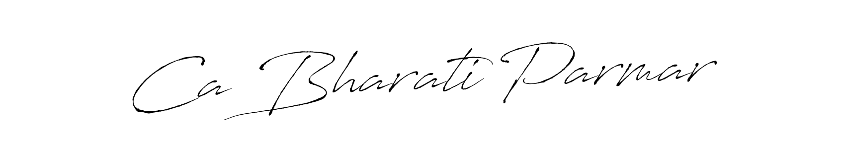 Make a beautiful signature design for name Ca Bharati Parmar. Use this online signature maker to create a handwritten signature for free. Ca Bharati Parmar signature style 6 images and pictures png