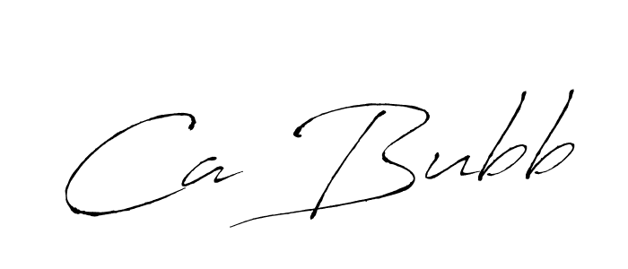 Ca Bubb stylish signature style. Best Handwritten Sign (Antro_Vectra) for my name. Handwritten Signature Collection Ideas for my name Ca Bubb. Ca Bubb signature style 6 images and pictures png