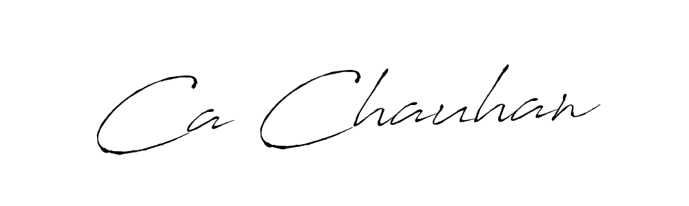 Similarly Antro_Vectra is the best handwritten signature design. Signature creator online .You can use it as an online autograph creator for name Ca Chauhan. Ca Chauhan signature style 6 images and pictures png