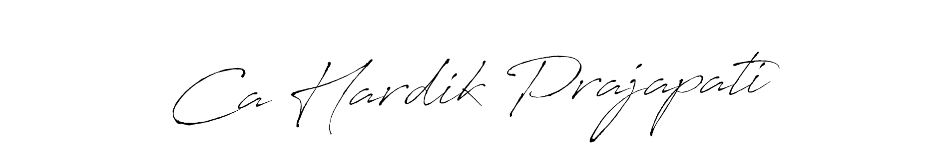 You should practise on your own different ways (Antro_Vectra) to write your name (Ca Hardik Prajapati) in signature. don't let someone else do it for you. Ca Hardik Prajapati signature style 6 images and pictures png