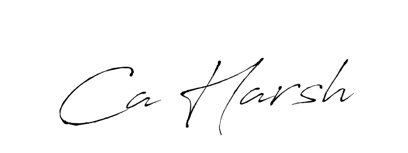 Similarly Antro_Vectra is the best handwritten signature design. Signature creator online .You can use it as an online autograph creator for name Ca Harsh. Ca Harsh signature style 6 images and pictures png