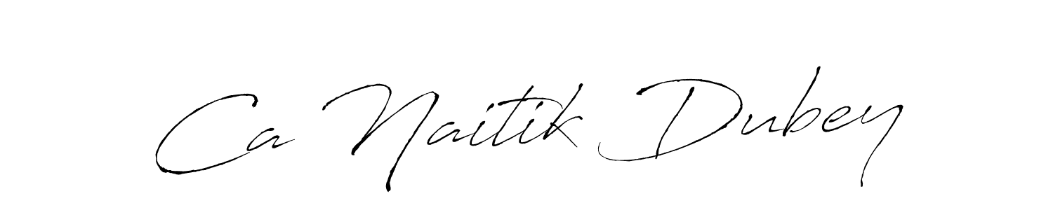 It looks lik you need a new signature style for name Ca Naitik Dubey. Design unique handwritten (Antro_Vectra) signature with our free signature maker in just a few clicks. Ca Naitik Dubey signature style 6 images and pictures png