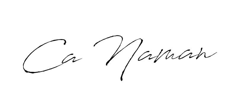 How to make Ca Naman signature? Antro_Vectra is a professional autograph style. Create handwritten signature for Ca Naman name. Ca Naman signature style 6 images and pictures png