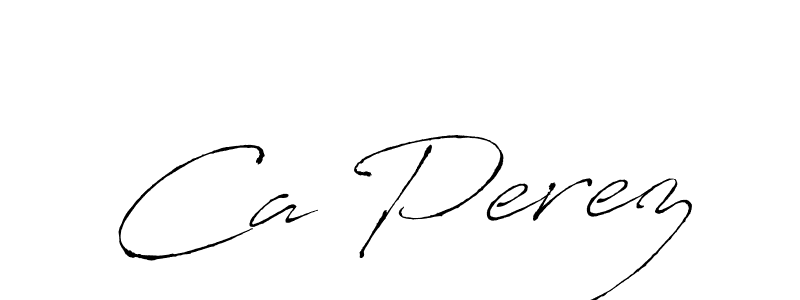 Ca Perez stylish signature style. Best Handwritten Sign (Antro_Vectra) for my name. Handwritten Signature Collection Ideas for my name Ca Perez. Ca Perez signature style 6 images and pictures png