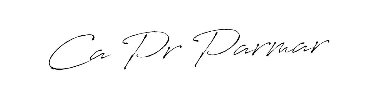 Make a beautiful signature design for name Ca Pr Parmar. Use this online signature maker to create a handwritten signature for free. Ca Pr Parmar signature style 6 images and pictures png