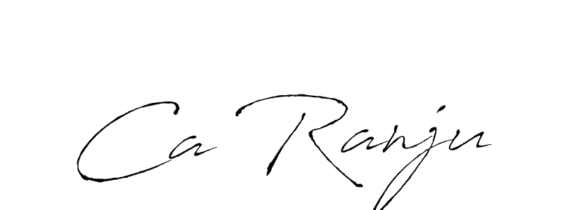 if you are searching for the best signature style for your name Ca Ranju. so please give up your signature search. here we have designed multiple signature styles  using Antro_Vectra. Ca Ranju signature style 6 images and pictures png