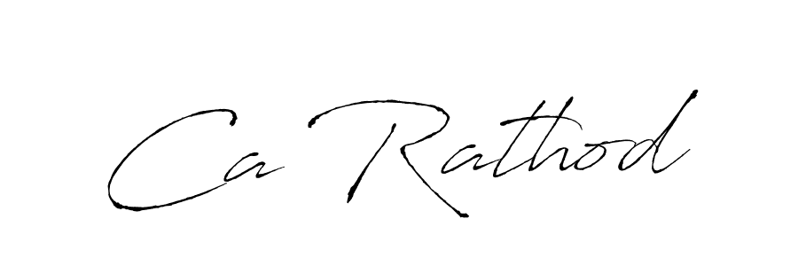 Similarly Antro_Vectra is the best handwritten signature design. Signature creator online .You can use it as an online autograph creator for name Ca Rathod. Ca Rathod signature style 6 images and pictures png