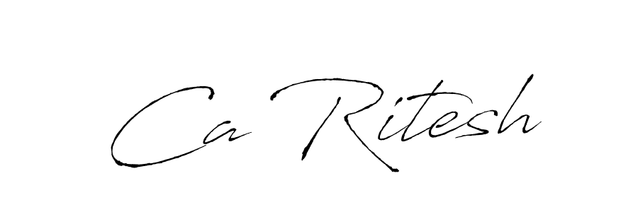 Similarly Antro_Vectra is the best handwritten signature design. Signature creator online .You can use it as an online autograph creator for name Ca Ritesh. Ca Ritesh signature style 6 images and pictures png