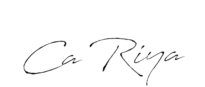 It looks lik you need a new signature style for name Ca Riya. Design unique handwritten (Antro_Vectra) signature with our free signature maker in just a few clicks. Ca Riya signature style 6 images and pictures png