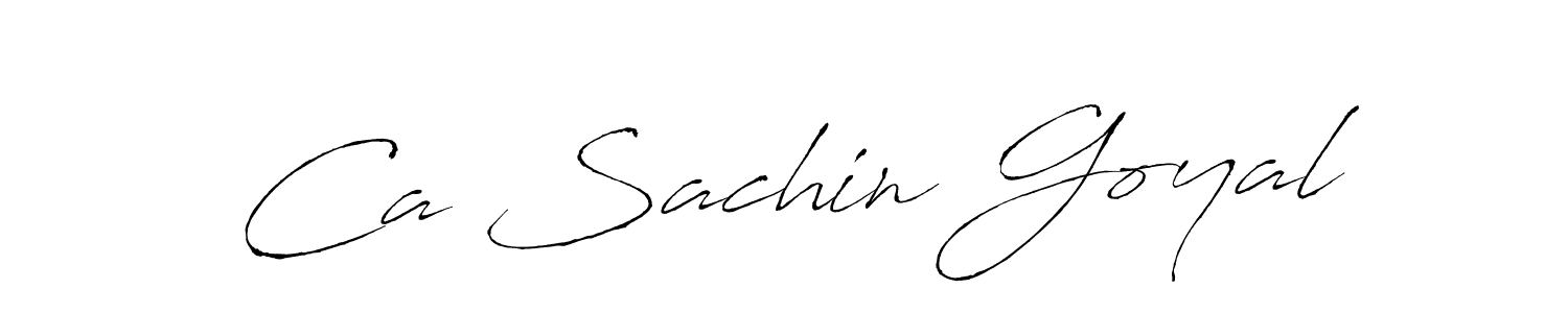 This is the best signature style for the Ca Sachin Goyal name. Also you like these signature font (Antro_Vectra). Mix name signature. Ca Sachin Goyal signature style 6 images and pictures png