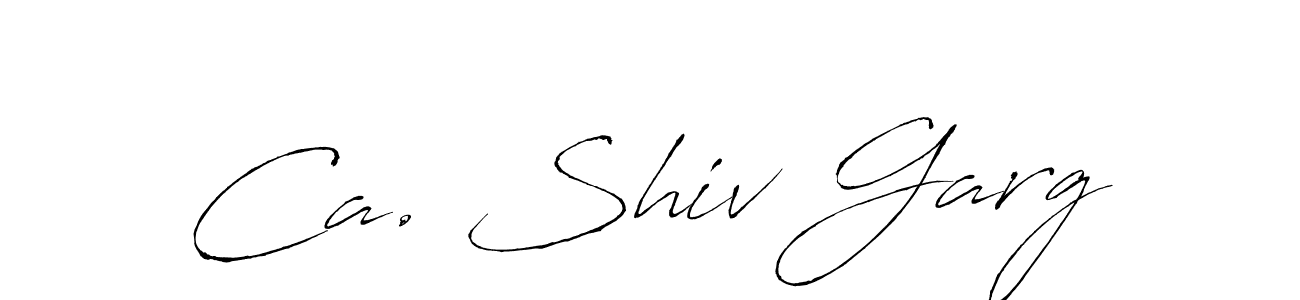 Check out images of Autograph of Ca. Shiv Garg name. Actor Ca. Shiv Garg Signature Style. Antro_Vectra is a professional sign style online. Ca. Shiv Garg signature style 6 images and pictures png