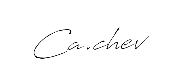 Make a beautiful signature design for name Ca.chev. With this signature (Antro_Vectra) style, you can create a handwritten signature for free. Ca.chev signature style 6 images and pictures png