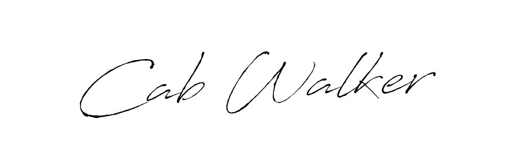 Use a signature maker to create a handwritten signature online. With this signature software, you can design (Antro_Vectra) your own signature for name Cab Walker. Cab Walker signature style 6 images and pictures png