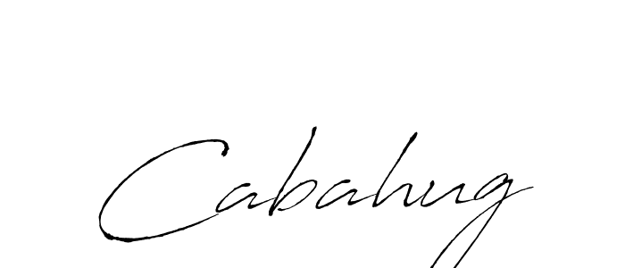 The best way (Antro_Vectra) to make a short signature is to pick only two or three words in your name. The name Cabahug include a total of six letters. For converting this name. Cabahug signature style 6 images and pictures png