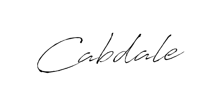 Use a signature maker to create a handwritten signature online. With this signature software, you can design (Antro_Vectra) your own signature for name Cabdale. Cabdale signature style 6 images and pictures png