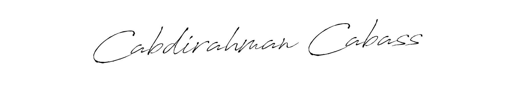 How to make Cabdirahman Cabass signature? Antro_Vectra is a professional autograph style. Create handwritten signature for Cabdirahman Cabass name. Cabdirahman Cabass signature style 6 images and pictures png