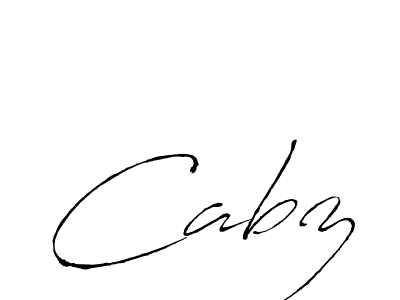 Antro_Vectra is a professional signature style that is perfect for those who want to add a touch of class to their signature. It is also a great choice for those who want to make their signature more unique. Get Cabz name to fancy signature for free. Cabz signature style 6 images and pictures png
