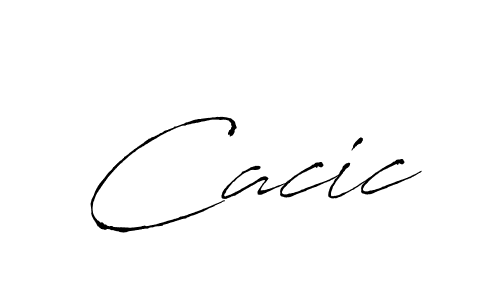 Create a beautiful signature design for name Cacic. With this signature (Antro_Vectra) fonts, you can make a handwritten signature for free. Cacic signature style 6 images and pictures png