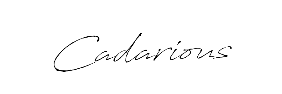 How to make Cadarious name signature. Use Antro_Vectra style for creating short signs online. This is the latest handwritten sign. Cadarious signature style 6 images and pictures png