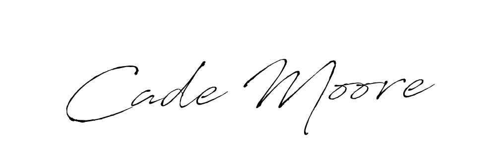 Make a beautiful signature design for name Cade Moore. Use this online signature maker to create a handwritten signature for free. Cade Moore signature style 6 images and pictures png
