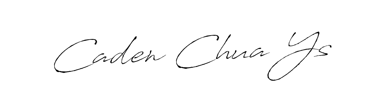 Once you've used our free online signature maker to create your best signature Antro_Vectra style, it's time to enjoy all of the benefits that Caden Chua Ys name signing documents. Caden Chua Ys signature style 6 images and pictures png