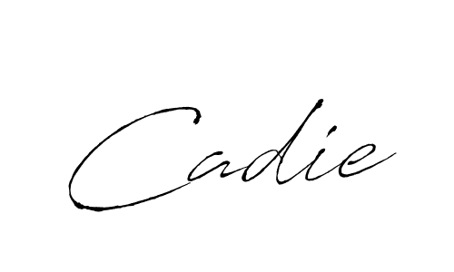 Design your own signature with our free online signature maker. With this signature software, you can create a handwritten (Antro_Vectra) signature for name Cadie. Cadie signature style 6 images and pictures png