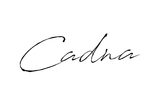 Create a beautiful signature design for name Cadna. With this signature (Antro_Vectra) fonts, you can make a handwritten signature for free. Cadna signature style 6 images and pictures png