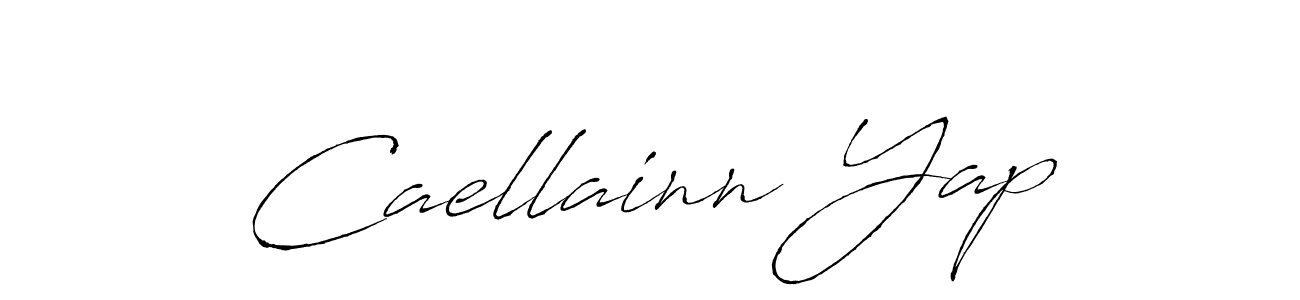 How to make Caellainn Yap signature? Antro_Vectra is a professional autograph style. Create handwritten signature for Caellainn Yap name. Caellainn Yap signature style 6 images and pictures png