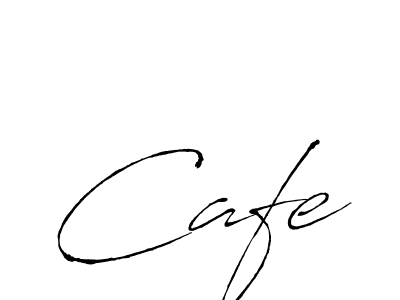 How to make Cafe signature? Antro_Vectra is a professional autograph style. Create handwritten signature for Cafe name. Cafe signature style 6 images and pictures png