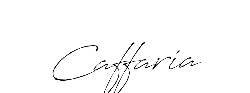 How to make Caffaria signature? Antro_Vectra is a professional autograph style. Create handwritten signature for Caffaria name. Caffaria signature style 6 images and pictures png