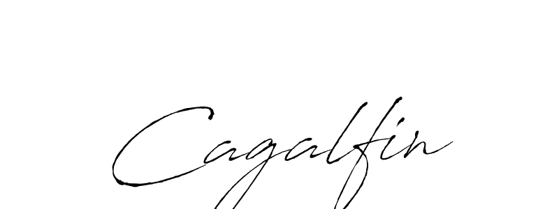 Make a beautiful signature design for name Cagalfin. With this signature (Antro_Vectra) style, you can create a handwritten signature for free. Cagalfin signature style 6 images and pictures png