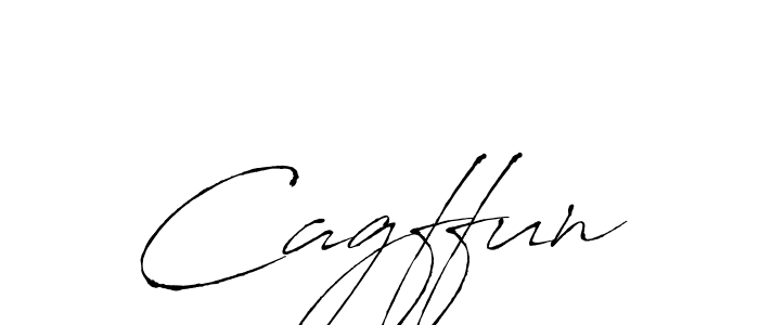 Design your own signature with our free online signature maker. With this signature software, you can create a handwritten (Antro_Vectra) signature for name Cagffun. Cagffun signature style 6 images and pictures png