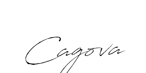 Cagova stylish signature style. Best Handwritten Sign (Antro_Vectra) for my name. Handwritten Signature Collection Ideas for my name Cagova. Cagova signature style 6 images and pictures png