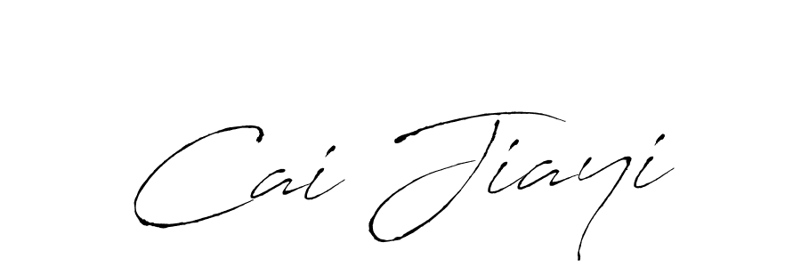 Similarly Antro_Vectra is the best handwritten signature design. Signature creator online .You can use it as an online autograph creator for name Cai Jiayi. Cai Jiayi signature style 6 images and pictures png