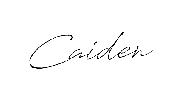 Caiden stylish signature style. Best Handwritten Sign (Antro_Vectra) for my name. Handwritten Signature Collection Ideas for my name Caiden. Caiden signature style 6 images and pictures png