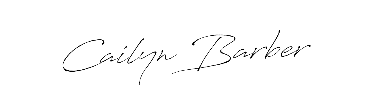 How to make Cailyn Barber name signature. Use Antro_Vectra style for creating short signs online. This is the latest handwritten sign. Cailyn Barber signature style 6 images and pictures png